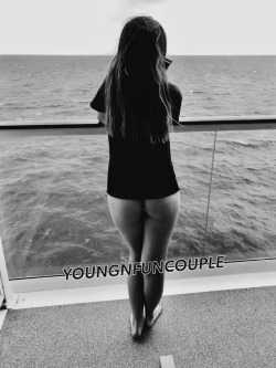 youngnfuncouple:Why wear pants when you are on vacation? 