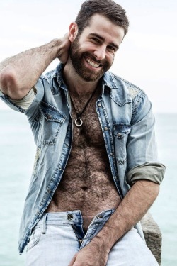 hairyfuckers:  “God is in the details.”Ludwig Mies van der Rohe  OMG he is incredibly handsome, hairy, and sexy.  Physically ideal for what I like and want in a man!  WOOF