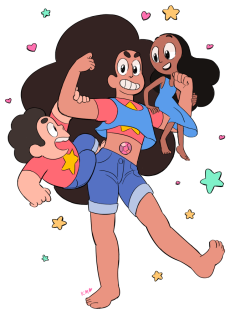 troffie:  Steven… Connie… STEVONNIE!!! Thanks for watching! See you next time~  From storyboard artist Katie Mitroff!
