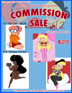 superionnsfw: Commission Sale VOL 2. With the success of the phone sale, I felt like giving it another go, mostly because Clip Studio Paint Sale and the Steam Summer Sale just started today.  Paypal Only, and 5 slots are open. They’ll be closed once