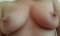 amanandhiswife:  Cute Mormon milfs perky nipples.she’s sexier now at 45 than she was at 20. She loves her nipples kissed and licked