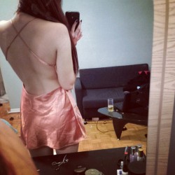 youexploremore:  demonbreast:  I love night gowns  I can see why. I love them on you too