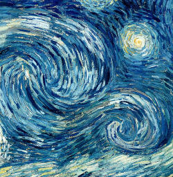  Vincent van Gogh, Starry Night [detail] (1889)  