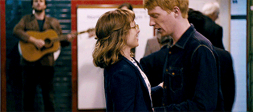 jakeperalta:  romance in film gif meme: [4/5] settings/locationshow long will I love you? as long as stars are above you and longer if I canmaida vale tube station in about time (2013) dir. richard curtis