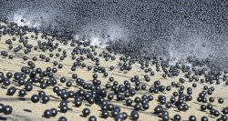 huffingtonpost:  Millions Of ‘Shade Balls’ Protect LA’s Water During Drought Los Angeles can’t make it rain, but it can shield its precious water with “shade balls” – 96 million of them to be exact. Find out how these ‘shade balls’