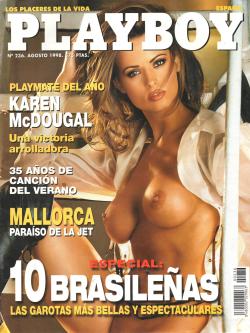erovintage:  Karen McDougal - Playboy Spain August 1998