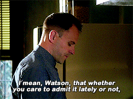 nairobiwonders:  thomasmagnumpi:And, most importantly, he understands you. He understands you and me.Wh-What do you mean by that? Adding OPs tags:  #joan watson#sherlock holmes #brotp: you and i are bound #bella#THE single best spoken way to say i love