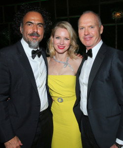 Alejandro González Iñárritu, Naomi Watts és Michael Keaton a Golden Globe After Party-n!