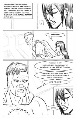 Kate Five and New Section P Page 40 by cyberkitten01 Captain Perfect appears courtesy of @cosmicbeholder