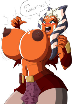 witchking00:  sdkshadow:  Ahsoka Tano from Star Wars: Clone War Series Drawn by the Talented Witchking00: http://witchking00.tumblr.com/ Lined and Colored by Me My way of celebrating the release of Star Wars: The Force Awakens on Blu-ray and DVD   WOW!!