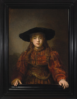 ganymedesrocks: arinewman7: The Girl in a Picture Frameby Rembrandt van RijnRoyal Castle, Warsaw    1641 Rembrandt van Rijn, in full Rembrandt Harmenszoon van Rijn (1606 - 1669) 