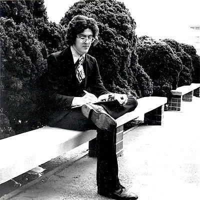 through-a-historic-lens:  Alfred Yankovic as a young architecture student - late 70’s