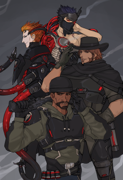 yougei:thing i did of younger blackwatch squad
