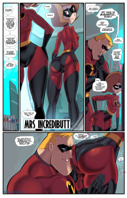 Mrs. Incredibutt #1 of 8 This month, my patrons left it up to me. And there&rsquo;s a big ole butt I&rsquo;ve been meaning to get around to doctorin&rsquo; for a loooooooong time!
