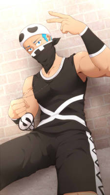 catnappe143: Finished with the Team Skull grunt. Get the full hi-res CG sequence as a patron-only exclusive free reward at my Patreon. This will also be up for sale at my Gumroad. Subscribe and pledge to my Patreon if you want this and many more Yaoi/Bara
