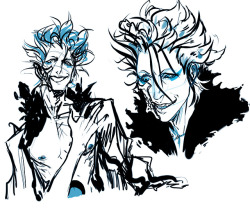 Daily Drawing #5 // 08•10•18  I saw Grimmjow for the first time