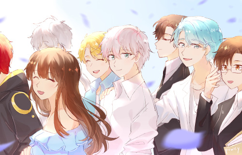 starcrystalrose:  Happy (belated) 4th Anniversary of Mystic Messenger!!! ✨