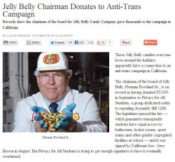 drtanner:  floricanto-desnuda:  rosesakurax:  queensasha24:  joannablackhart:  Welp. Never buying Jelly Belly Again. source  Oh God fucking damn it.  Fuck.. i really liked thosse jelly beans…  shitting on a perfectly good candy. again. pendejos.  Good
