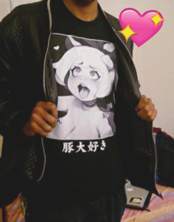 cyancapsule: kyaramerucocoa: YES! YEEESSSSS! NOICE! ROCKIN’ IT BIGTIME!Thanks for getting one mang! Your story of “ Why won’t society accept me in ahegao pig clothing? “ to “ I do what I want! “ to this was beautiful! *O*Links below if
