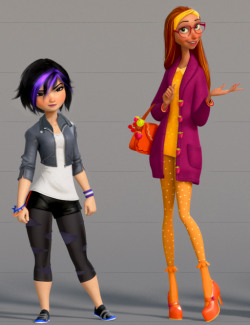 howtotrainyourbabyboo:   Go Go Tomago and Honey Lemon  okay I have one thing to say about these ladies.  THEM LEGS Go Go’s got those gorgeous thighs and HIPS LIKE DAMN GIRL and HONEY IS SLAYING WITH THOSE LONG LEGS WORK IT BABE 