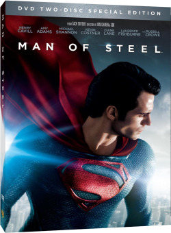 movies-tv-more:  MAN OF STEEL is now in stores DVD Two-Disc Special Edition  Blu-ray + DVD + Ultraviolet Combo Pack   Blu-ray 3D + Blu-ray + DVD + Ultraviolet Combo Pack   Collectible Figurine Limited Ed. Gift Set: Blu-ray + DVD Combo   Collector’s
