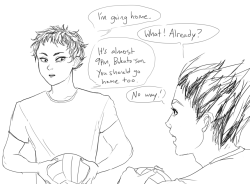 shiningdraw:  imagining what bokuto’s home life might be like makes me nervous 