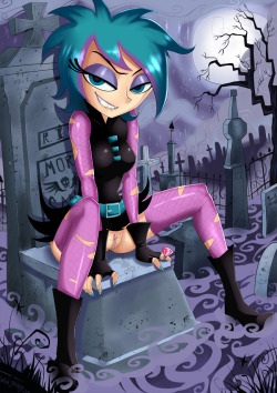 therealshadman:  Lacey Shadows from “the Modifyers” See much more of my work at my own personal site Shadbase.   &lt; |D’‘‘‘