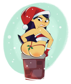 dacommissioner2k15:  cheesecakes-by-lynx:  Commission piece for http://ck-blogs-stuff.tumblr.com, featuring Emma from Total Drama- Ridonculous Race, and Gogo Tomago from Big Hero 6.  Those are some lucky chimneys!!! XD   &lt; |D’‘‘