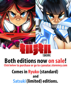 klkzine:The book is now available on storenvy! Click here for the Ryuko edition (ย), and here for the Satsuki edition (ว).This book was made as a fan tribute to the show, Kill La Kill. Along with showing our love to the show, all profits will be going