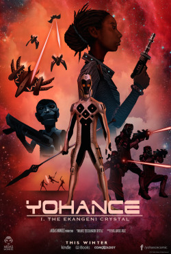 black-geek-supremacy:  wearewakanda:  Hey ‘Star Wars’ Fans, There’s An African-Inspired Futuristic Space Opera In The Works After launching an African graphic novel series grounded in ancient mythology earlier this year, author and illustrator Paul