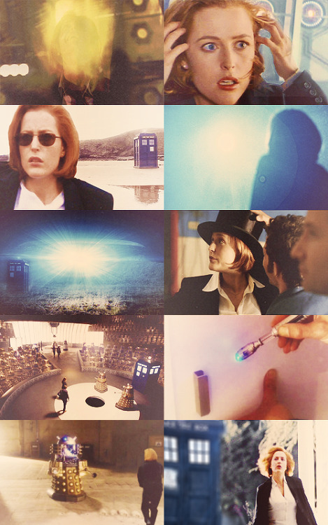 lanaprrilla: » au in which Dana Scully is THE Doctor 