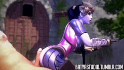 batyastudio:  French ass and baguette / Widow  1080p: 1 / 2 Our patreon  / Commissions