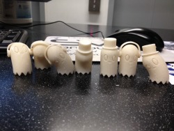 sabtherobot:  3D printed Napstablooks!! 
