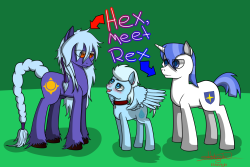 ask-hexandtesla:  ice-blaze:   Blaze: “I always wanted to watch two big guys doing it.”Rex: *facehoof* “Stop wasting my time…” feat Ask Hex and Tesla//MOD: I said Comic? Aha…Ahahaha… Blaze: “Mod… You lazy cow.”   Hex: &ldquo;And