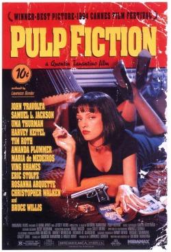 Twenty years ago today, Pulp Fiction, is released in theaters. 