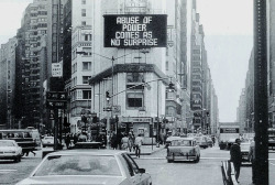  Abuse of Power Comes as No Surprise | Jenny Holzer 
