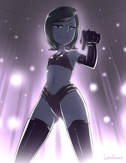 Here’s something tumblr-appropriate! (sorta?)  Black Pearl, created and commissioned by @rickardt!Alt version now on patreon, coming soon to twitter :D