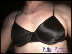 pattiespics: Boi Boob Training. ~  I slipped this bra on after my shower  on Tuesday morning and did not remove it until Wednesday morning. Over  24 hours of Boi Boob shaping!   Pattie