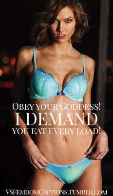Goddess Demands Series: Goddess Karlie demands you eat every load for her