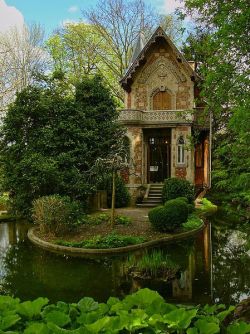 “There are two ways of seeing: with the body and with the soul. The body’s sight can sometimes forget, but the soul remembers forever.” ~ Alexandre Dumas (this is Alexandre’s hideaway, nestled in the grounds of Monte Cristo Castle in France)