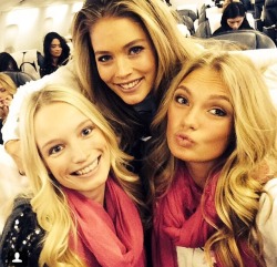 vs-angelwings:  The VS Models and Angels travel to London for the VSFS 2014.