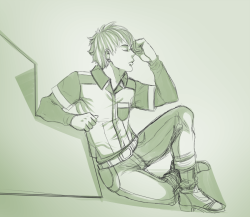 lunaartgallery:  Was drawing still life when I decided to make one of the poses into Noiz. I’m really bored this day I wish my animes could update. 