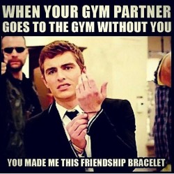 hiddensky:  😝😝😝 Double tap and Tag your workout partner!! 💪👭 #fitfriends #gymbuddies #motivation by ultimatebodies