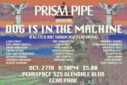 everythingshimmering:  thecurrentseala:  @prismpipe: dogisinthemachine is tonight! Join us @pehrspace for a global #glitch art showcase with ambient soundscapes.  A #cyberdelic feast for the senses, brought to you by @thecurrentseala x @screamingclaws!