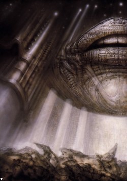 thusreluctant:  Hyperspace by H.R. Giger 