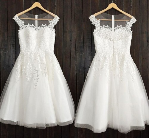 Lace wedding dress