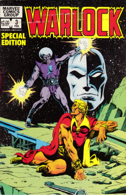 Warlock No.3 (Marvel Comics, 1982). Cover art by Jim Starlin.From Oxfam in Nottingham.