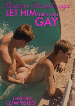 turning-you-gay:  bislutbottom:  The way i like to express my true homosexual nature! What is more Gay than being fucked like that? I guess nothing….  Look through my blog. I’m sure you’ll turn more and more gay ;)
