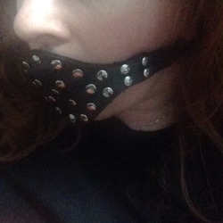 manic-pixie-girl:  charles3451:  manic-pixie-girl:  I can’t tell you how much I love wearing this penis gag.  It suits you  Aw, thanks!