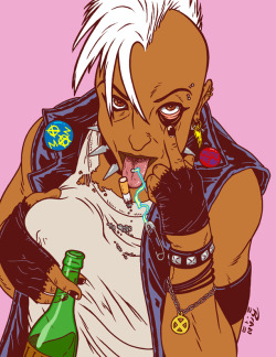 diggys-daily:  PUNK STORM BY RIAN MILLER 
